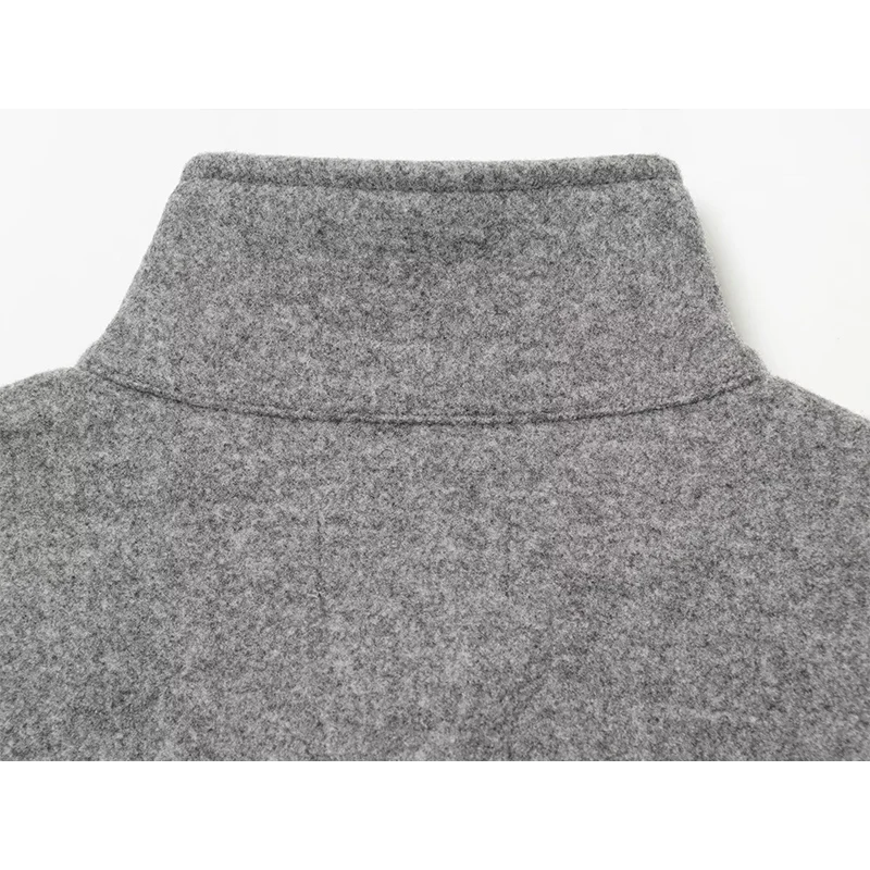 سترات خريف جديدة للنساء موضة 2025 فضفاضة عالية الرقبة للخريف معاطف نسائية أنيقة أنيقة للسفر في الشارع ملابس خارجية للشباب الجوكر