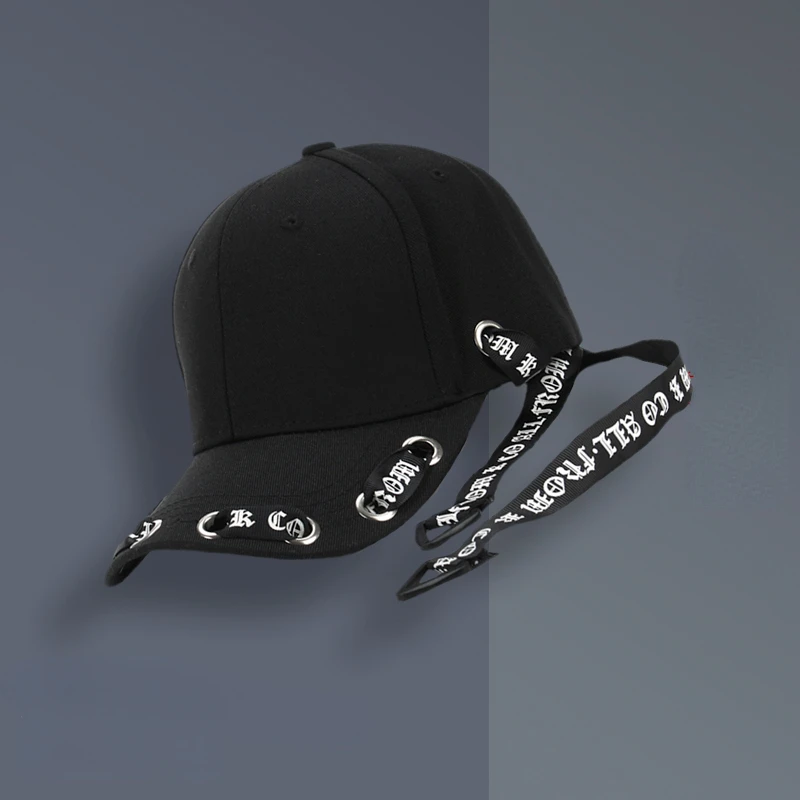 Gorra de béisbol estilo Hip-hop para hombre y mujer, gorro con letras de doble serpentina, estilo Harajuku, moda coreana