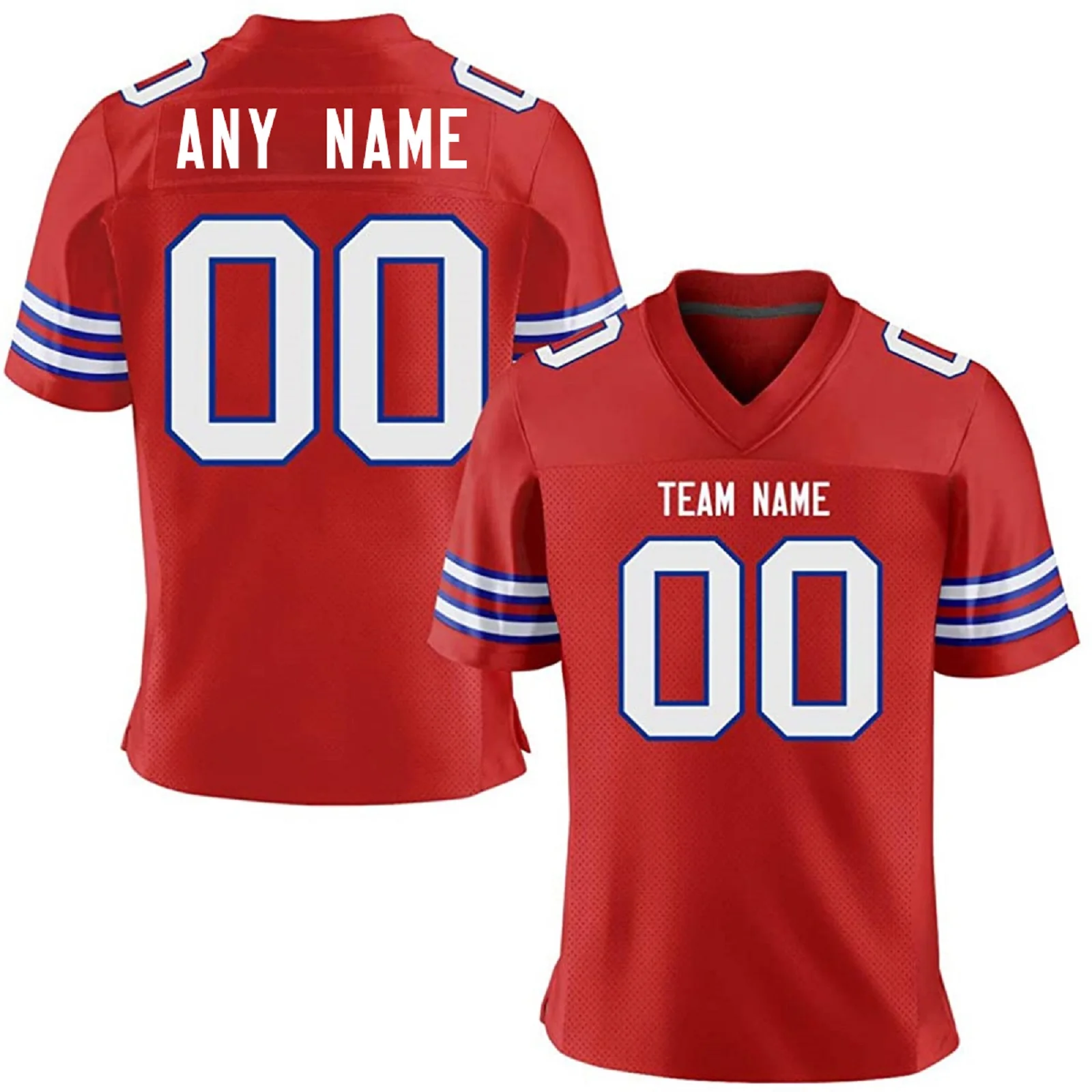 

Custom Buffalo Bills American Football Jersey Men Women Youth Personalized Team Name Number Football Uniform Kids Fans Gift