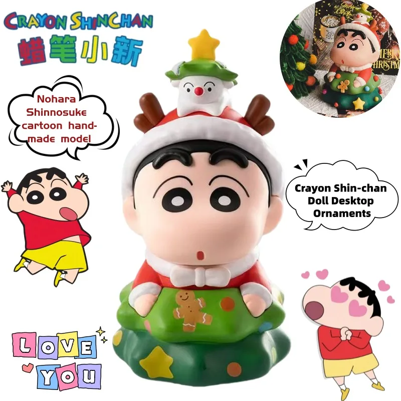 

Новый карандаш Shin-chan Nohara Shinnosuke, милый креативный мультяшный рисунок, модель ручной работы, персонализированные анимационные периферийные украшения для рабочего стола