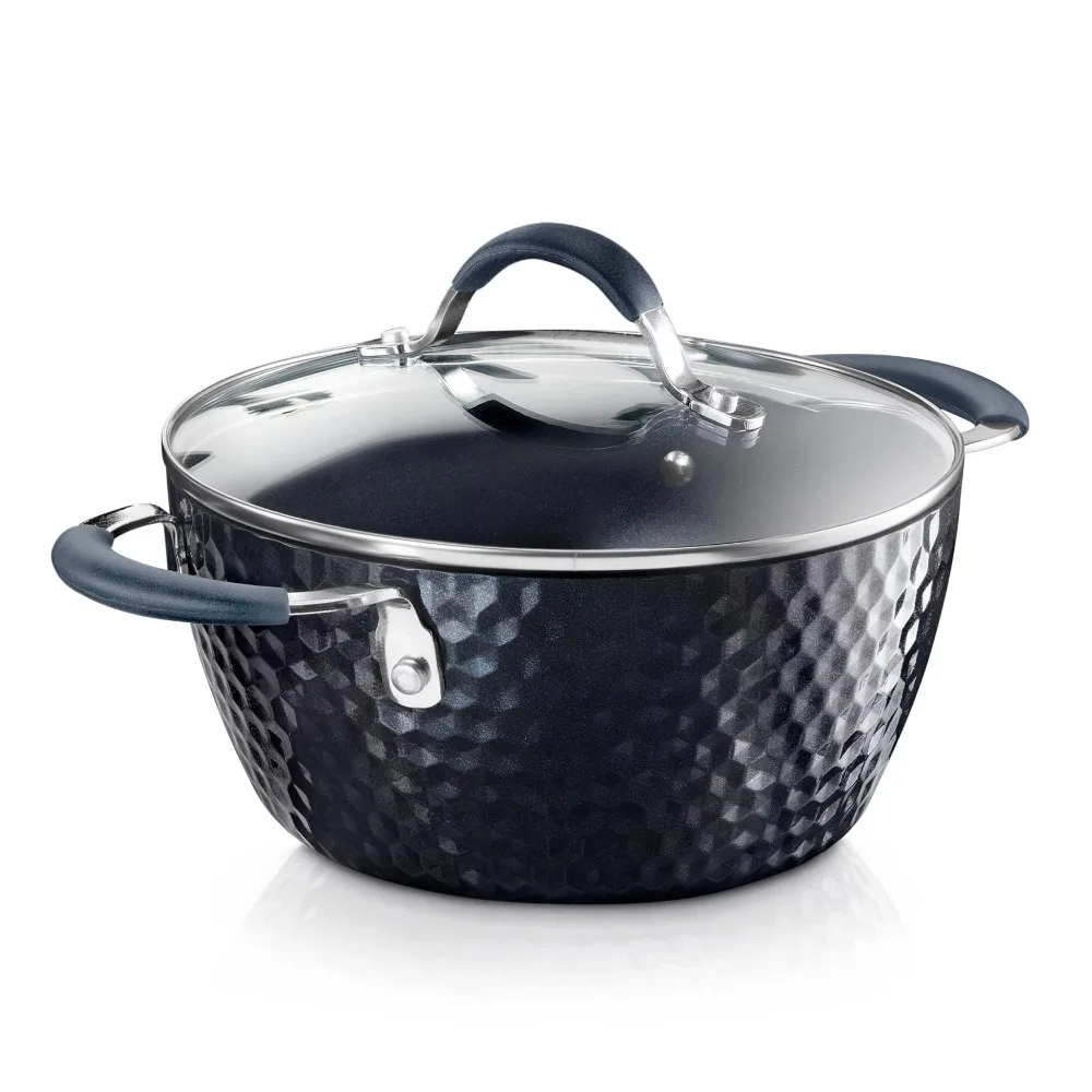 

Cooking Pan with Lid - Nonstick Premium Kitchen Cookware 2.1-Quart