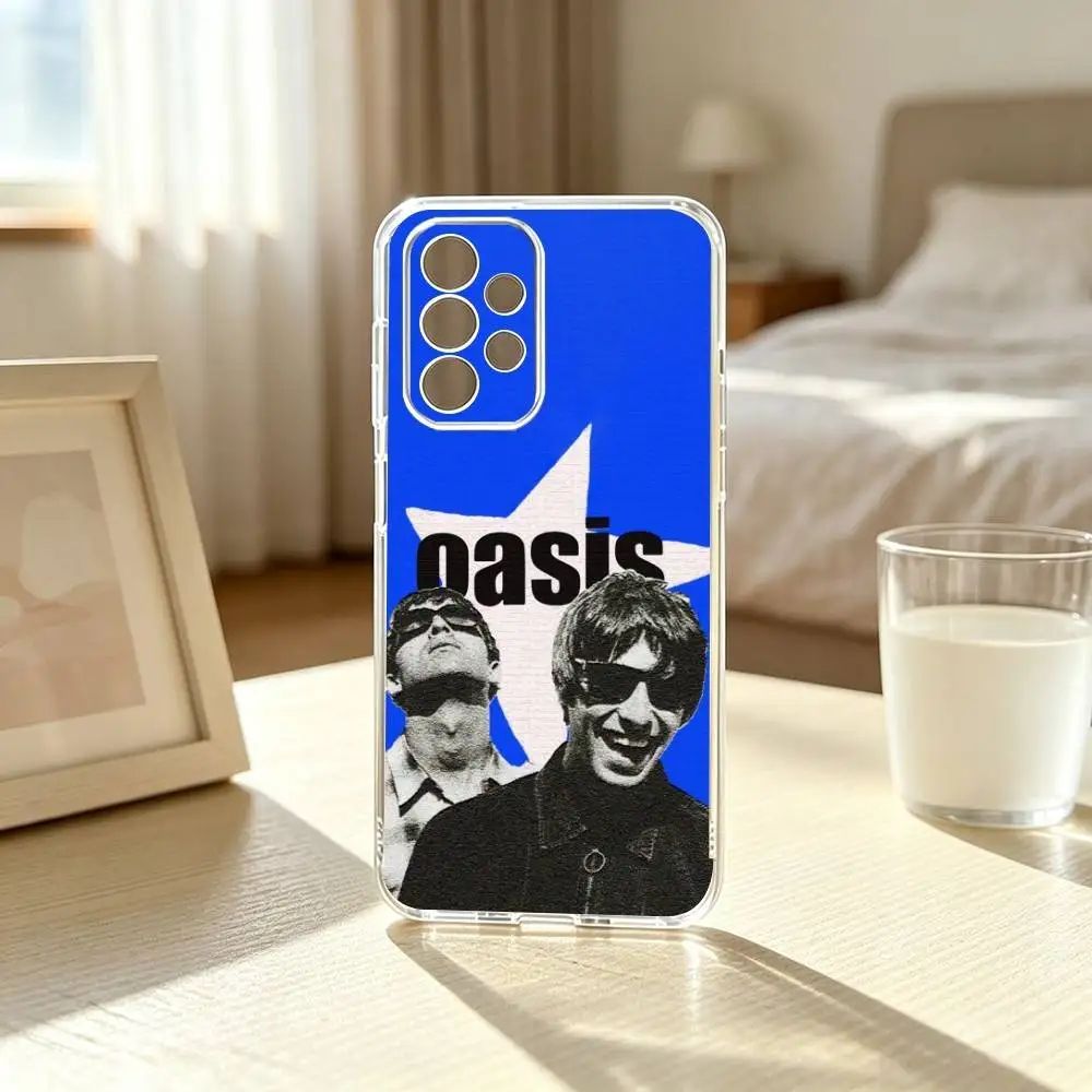 O-Oasis Britpop Noel  Phone Case For Samsung S25,S24,S21,S22,S23,S30,Ultra,S20,Plus,Fe Transparent Cover Gift