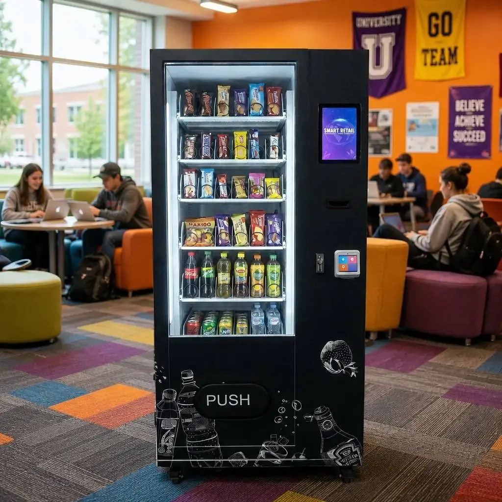 FL Support Germany Local Service Drink & Beverage Vending Machine for Retail Items Money Making Machines  in Restaurants Custom