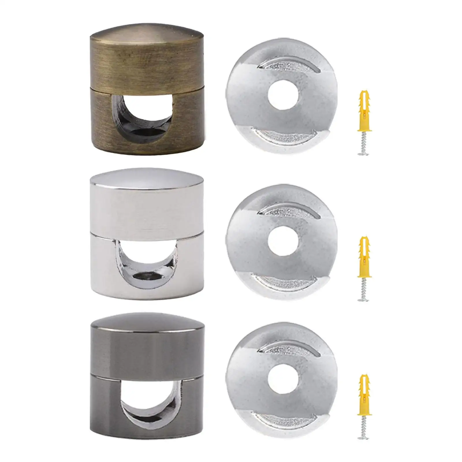 DIY 천장 샹들리에 걸이식 램프 케이블 후크, 6x Swag 후크, 견고한 가정용 간편한 설치, 사무실 펜던트