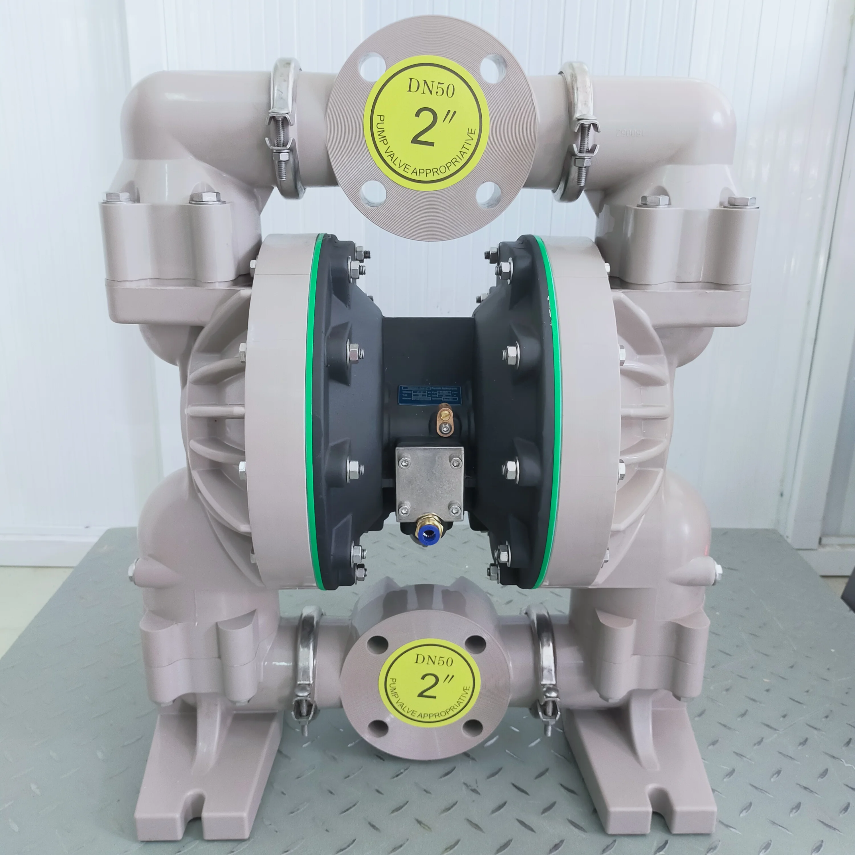 CF 6662A3-344-C 2 inch ARO Pneumatic Diaphragm Pump with ptfe+santoprene and Polypropylene shell