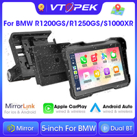 Vtopek Special For BMW R1200GS R1250GS ADV S1000XR Motorcycle CarPlay Android Auto Display Monitor Navigation Waterproof Screen