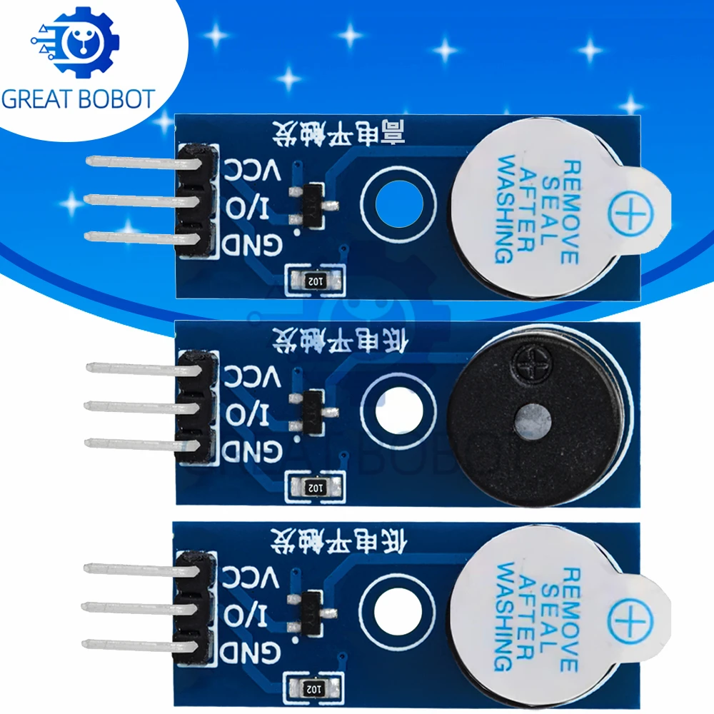 Пассивный-пьезоэлектрический-зуммер-совместимый-с-arduino--Электронные-компоненты-для-самостоятельной-сборки