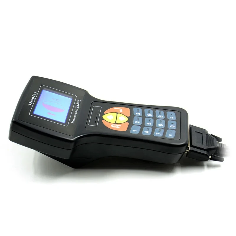 T300 V23.9 Auto Key Programmer Car Key Maker Code Transponder Programmer Blue/Black English/Spanish