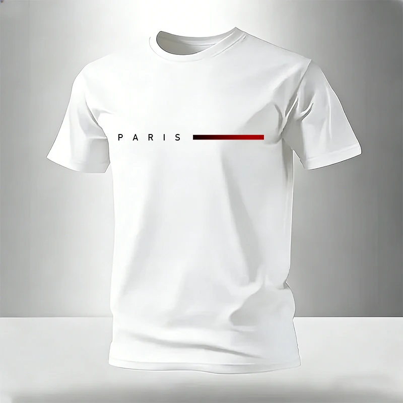 2026 Neu eingetroffen: Herren-Trainingsanzug – T-Shirt und Jogginghose für Frühling/Sommer – Lässiges Sport-Outfit mit Kurzarm für den Alltag – Modisches Herren-Set – Detail 5