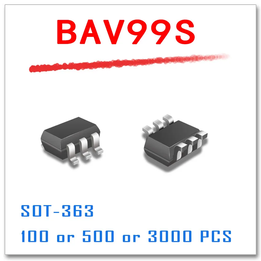 

High Quality BAV99S SOT363 100PCS 500PCS 3000PCS SOT-363