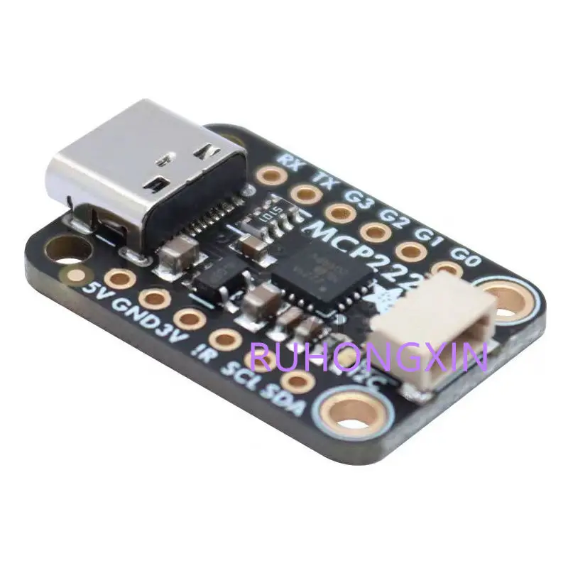 Placa de desarrollo Adafruit MCP2221A, dispositivo de uso General, USB a GPIo, 4471