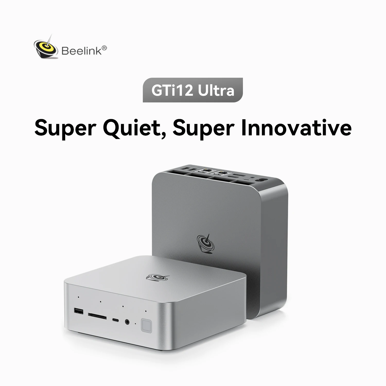 

Beelink GTi12 Ultra MINI PC Core I9 12900HK 32GB DDR5 RAM 1TB PCle 4.0 SSD Mini Computer 4K H D M I AI Chip Voice Speaker
