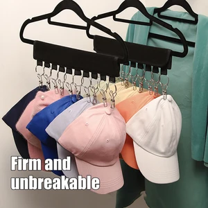 Multifunktional selbst kleber tragbarer Jacke und Hutclip, Home Velcro-Aufbewahrungskleidung, ohne Bohrung, 10 Clip, 1PC 6 Hauptverkaufsklettverschluss - №5