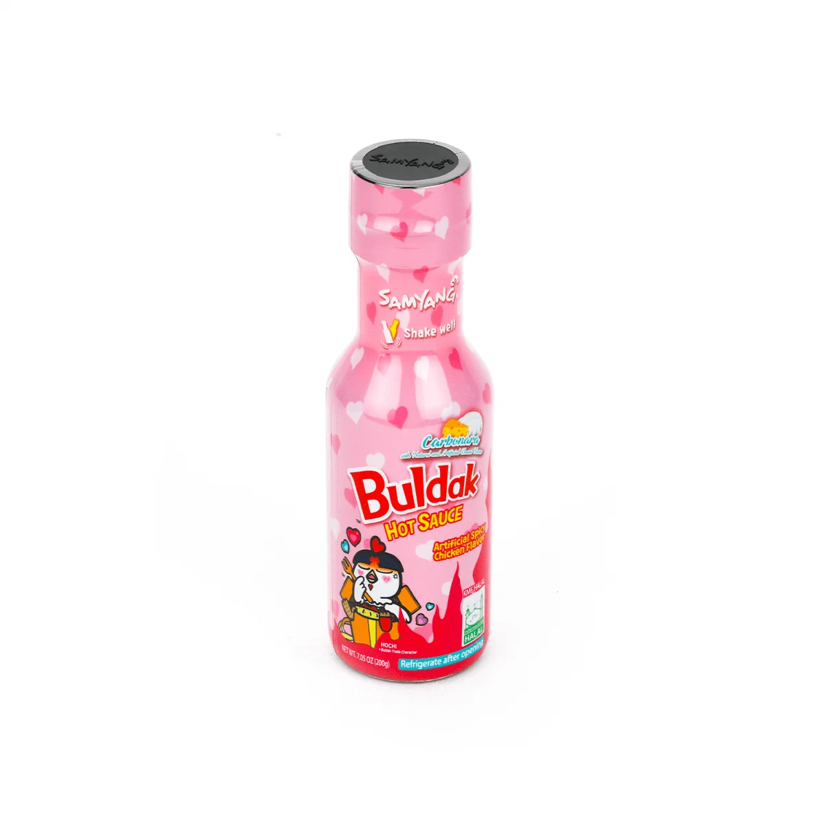 [5Packs]Buldak Noodles Hot Chicken Sauce Carbonara 200g, 200.00g