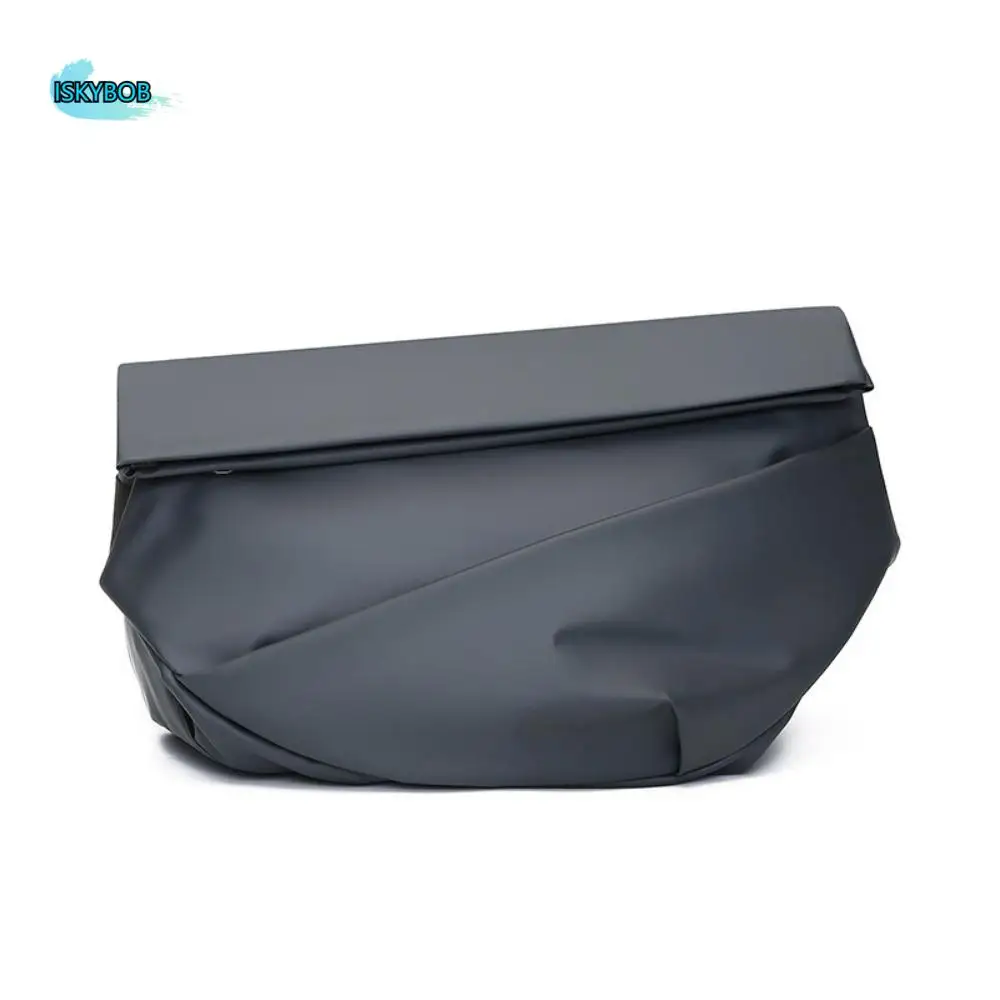 

Многоцелевая большая вместительная сумка из ткани Оксфорд, мужская водонепроницаемая простая сумка через плечо для хранения, корейская мужская сумка через плечо