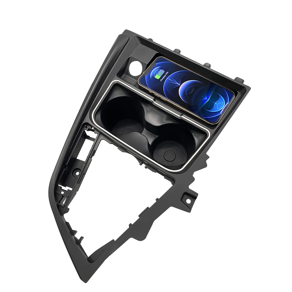 Car Wireless Charger for BMW 3 Series F30 F31 F35 2013-2019 15W Center Console Fast Charging Pad w/ Cup Holder Phone Charger LHD