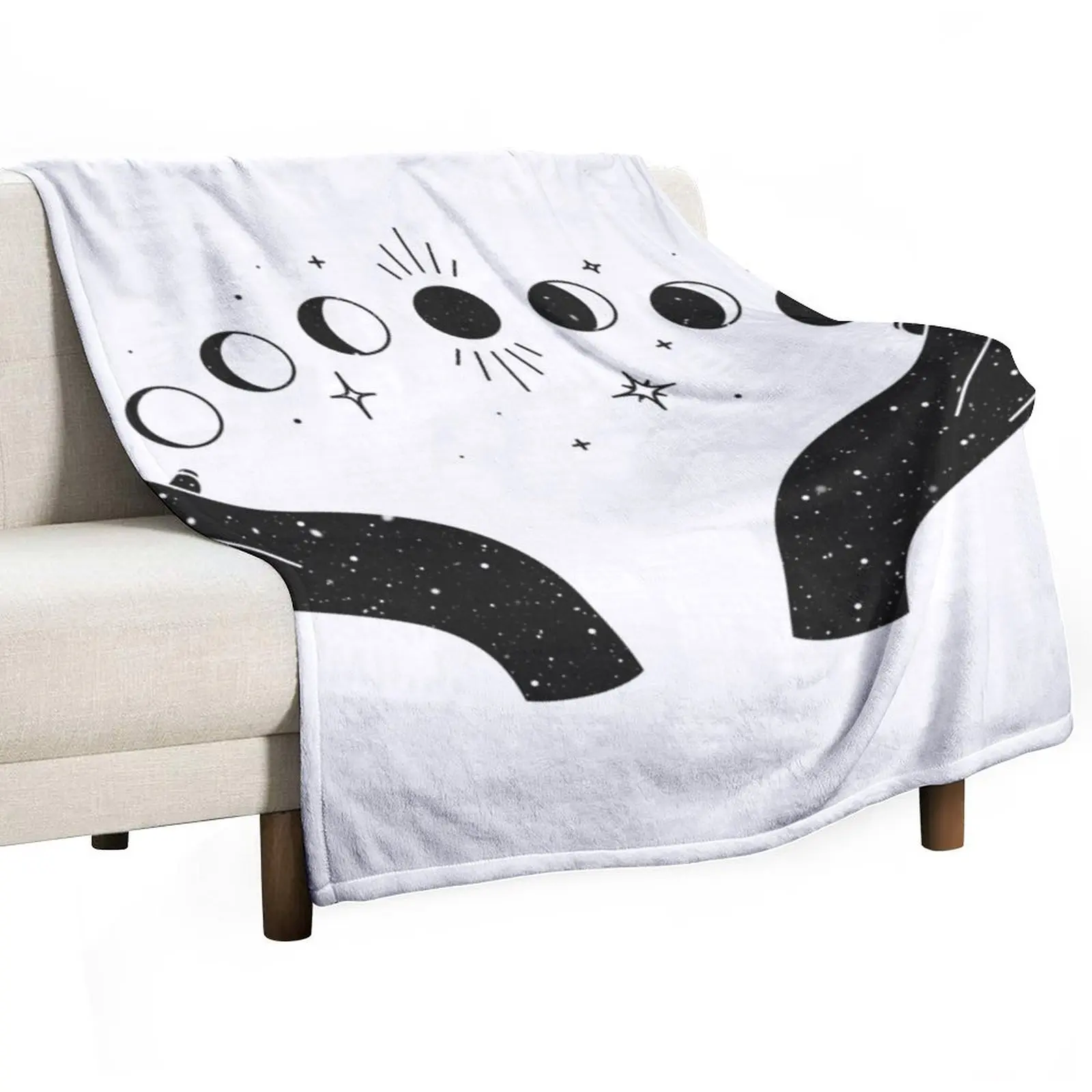 

Creating Moons Throw Blanket Large Soft Plush Plaid Blankets