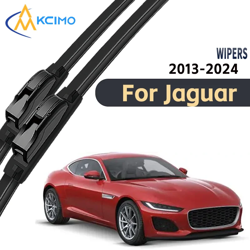 

2pcs Durable Quiet Wiper Blades for Jaguar F-Type X152 2013-2024 Scratch-Free Windscreen Wipers
