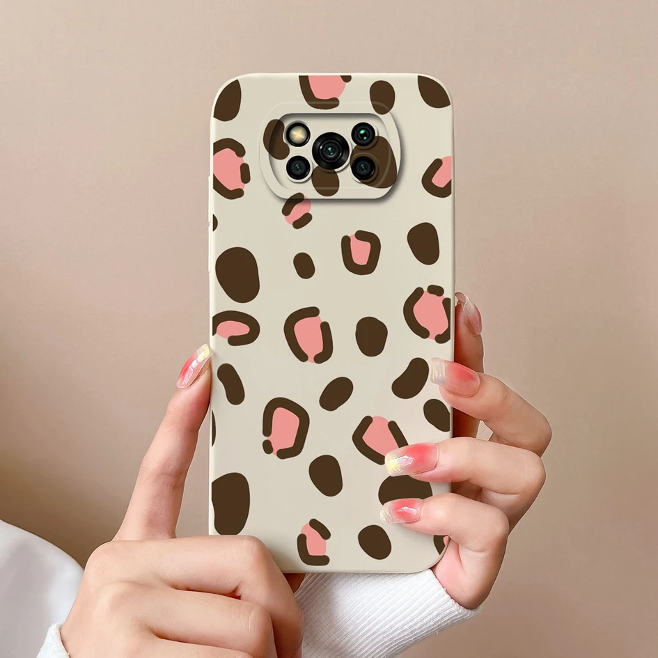 Phone Cases For Xiaomi Poco X3 GT Pro NFC Pretty Sweet Girls Covers Liquid Silicone Shockproof Bumper For Xiaomi Poco X 3 Fundas