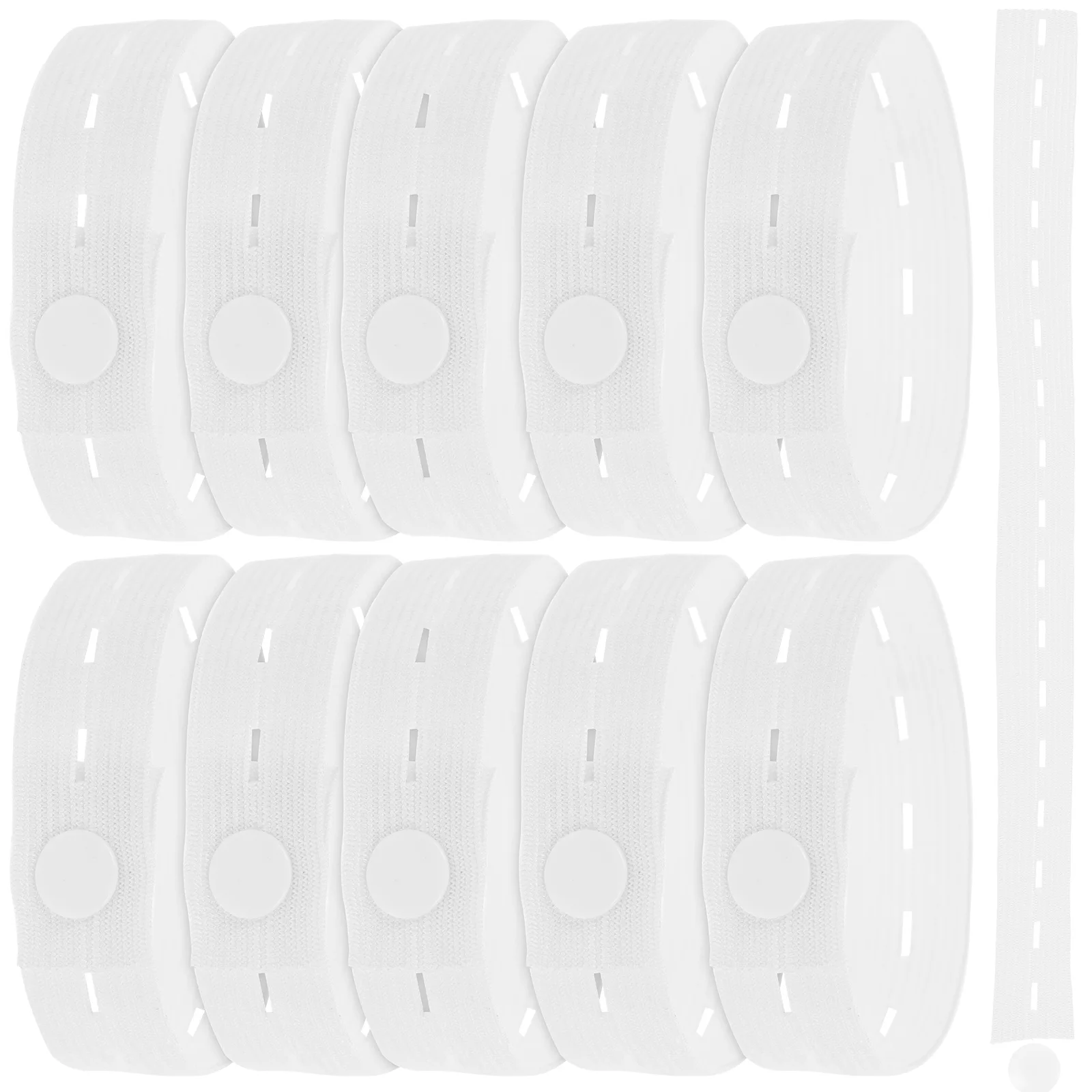 

Snap Clothes Storage Belt Hangers Organizers for Bedroom Tape Elastic
