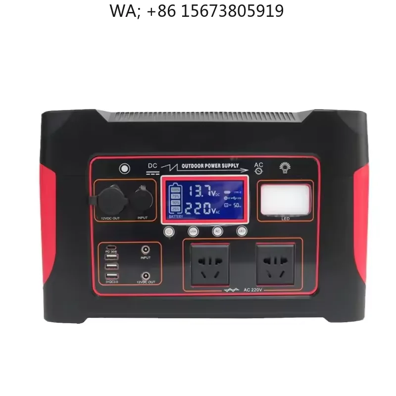 

1500W 1000W Solar Battery Generator Home Camping Emergency Backup Lithium Ion Batteries12.8V 120AH 1536WH Power Station