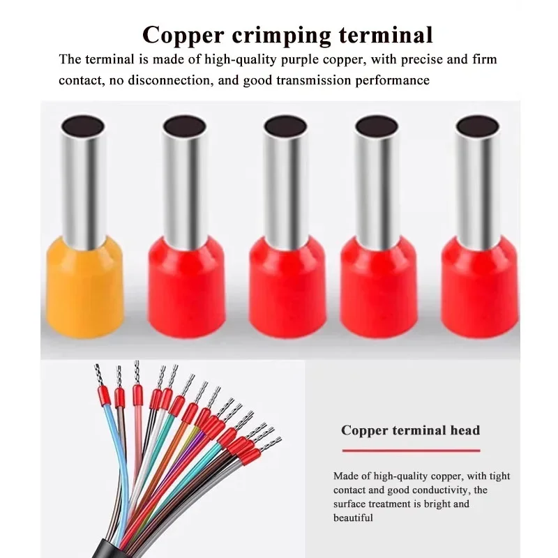 Industrial DB9 DB15 with Terminal Number Connector 9/15 Pin Male Female Single Head Cable Tube Grade Serial Port Connection Line