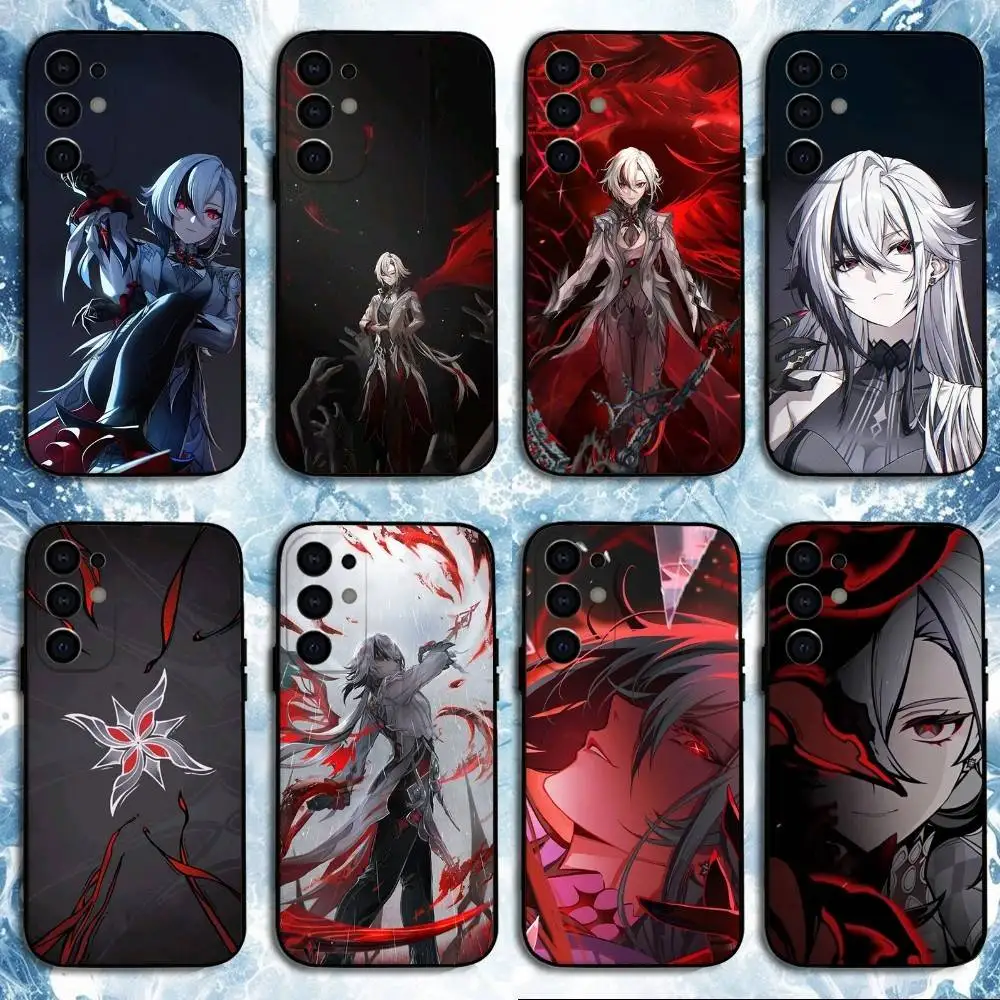 

Arlecchino Genshin Phone Case For Samsung S25,S24,S23,S22,S21,S20,Plus,Fe,Lite,Others Black Cover