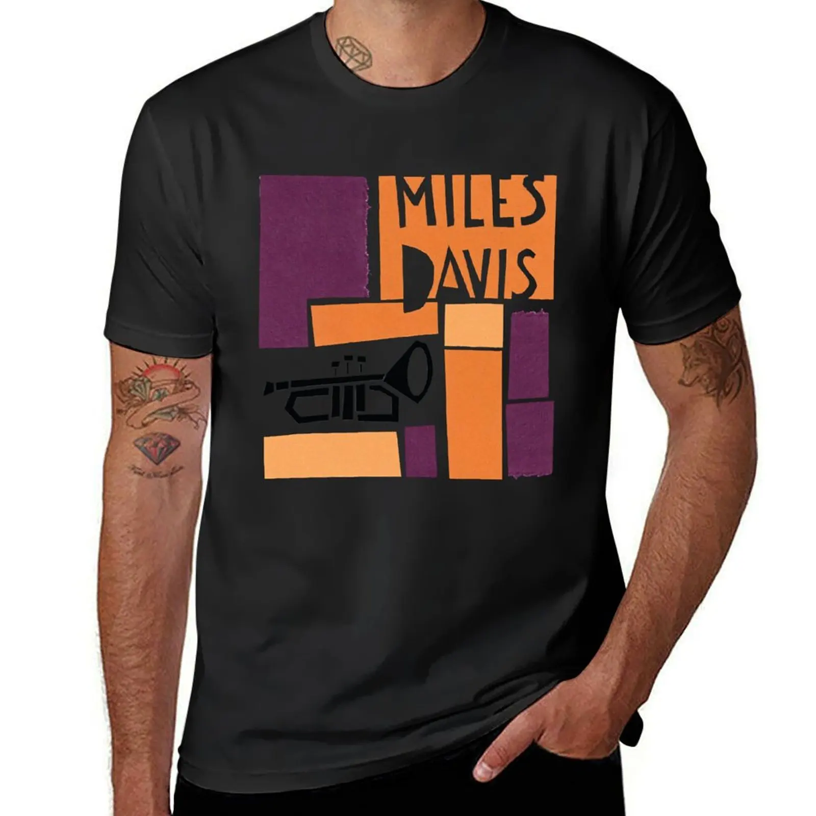 Miles Essential T-Shirt kawaii clothes hippie clothes oversizeds blanks T-shirts for men cotton