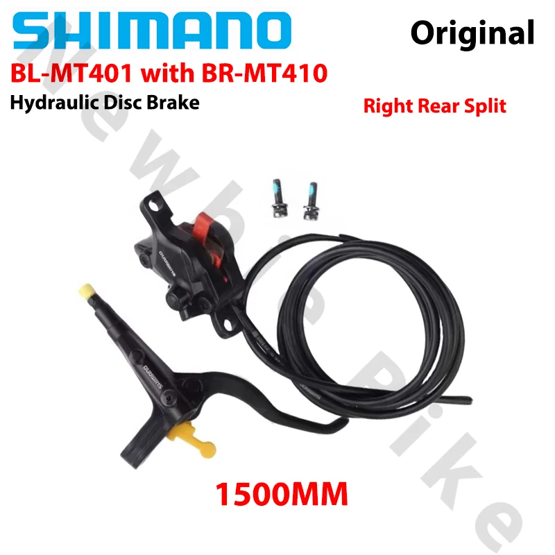 SHIMANO DEORE One Side MT410 Hydraulic Disc Brake BL-MT401 MT402 Brake Lever with BR MT410 Brake Caliper Original Bicycle Parts