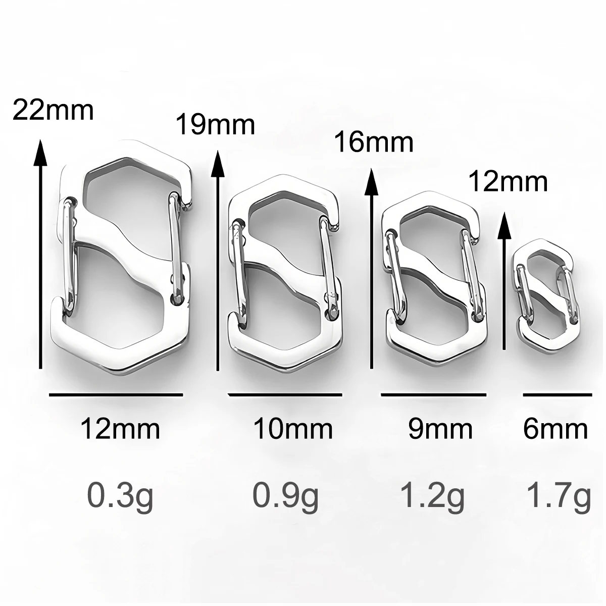 3-5pcs Stainless Steel Letter S Buckle Spring Lobster Clasp Hook Connectors for Necklace Bracelet DIY Jewelry Making Supplies