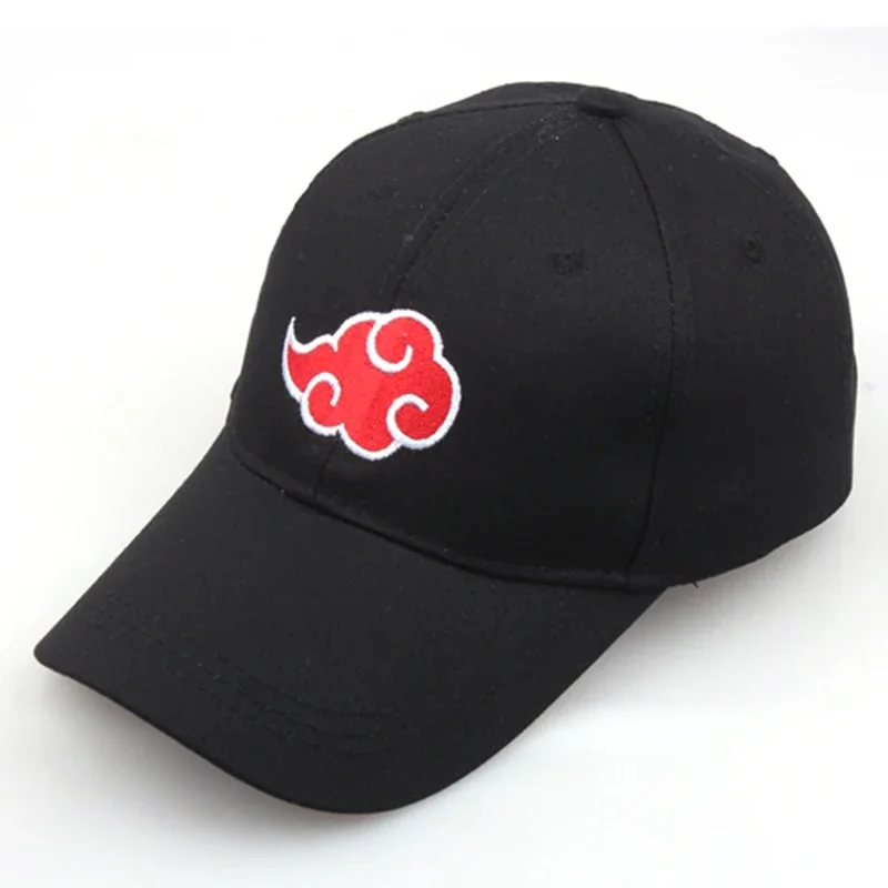 MINISO Anime Cartoon Naruto Akatsuki Adult Outdoor Sport Baseball Caps Men Women Embroidery Hip Hop Sunshade Duck Tongue Hat