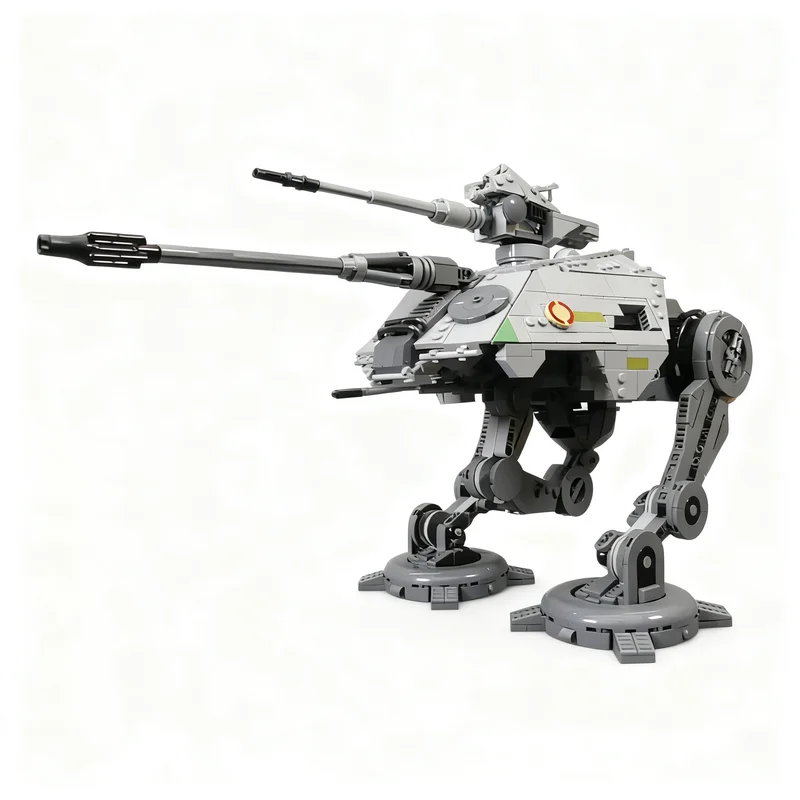 1660-teiliges MOC Weltraumschlacht-Film AT AP Modell DIY Kreative Ideen Spielzeug Montage-Puzzle Geschenk Raumschiff-Serie Sammler-Bausteine Geschenke