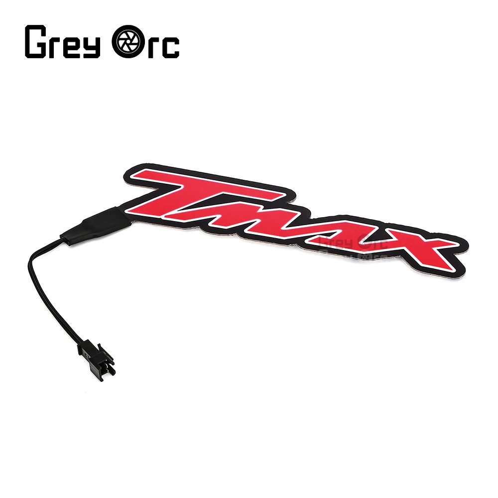 دراجة نارية الهدايا المجمعة الجسم الجانب ملصقات شارة الضوء البارد لياماها TMAX 500 530 T-MAX 560 شعار مائي الديكور مصباح Tmax530