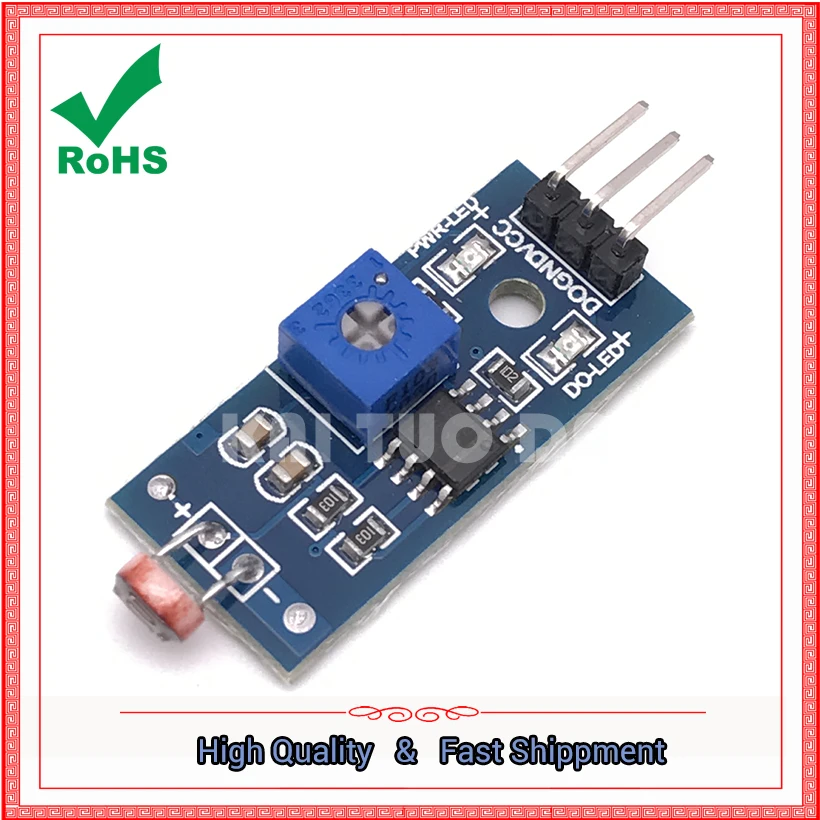 Photosensitive Sensor Module Light Detection Photoresistor Module Photosensitive Module Board