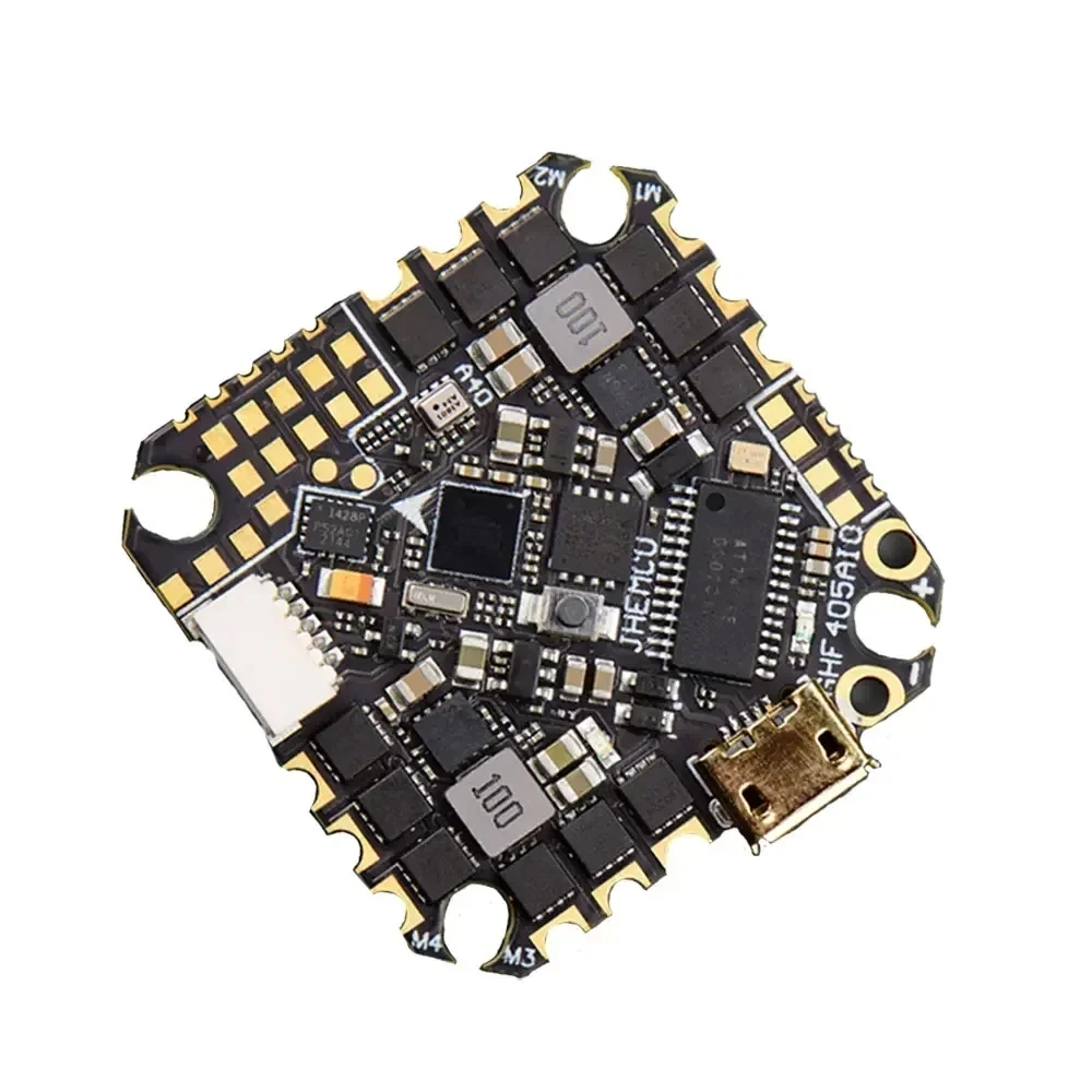 JHEMCU F405 AIO GHF405AIO-DSK Flight Controller Built 40A ESC Dshot600 2-6S Betaflight OSD For Toothpick FPV Racing Drone Part