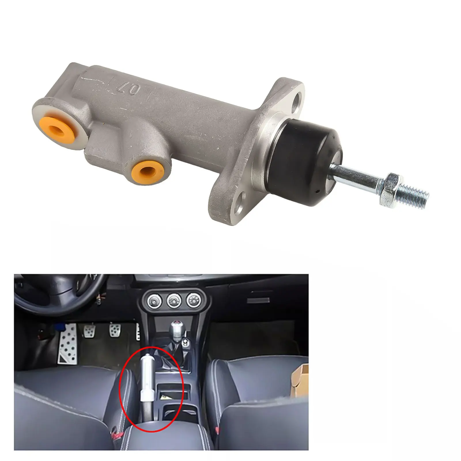 

Главный гидравлический цилиндр Главный тормозной цилиндр сцепления Идеально подходит для стабильных характеристик автомобиля Простая установка