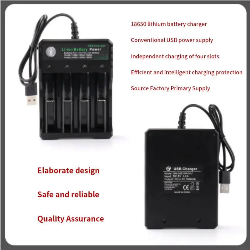 Strong Heat Dissipation Intelligent Four Charge Intelligent Fast Charging Usb Charger High Temperature Resistance Charger