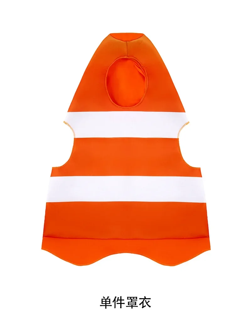 2025 Girl Boy Halloween  traffic light Cosplay traffic cone jumpsuit Costume Kid Halloween Children's animals