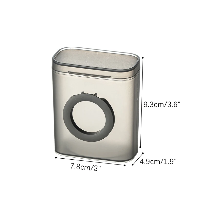 Desktop Data Cable Storage Box Dustproof With Cover Mobile Phone Charger Box Transparent Cable Wire Container Box In Office Home