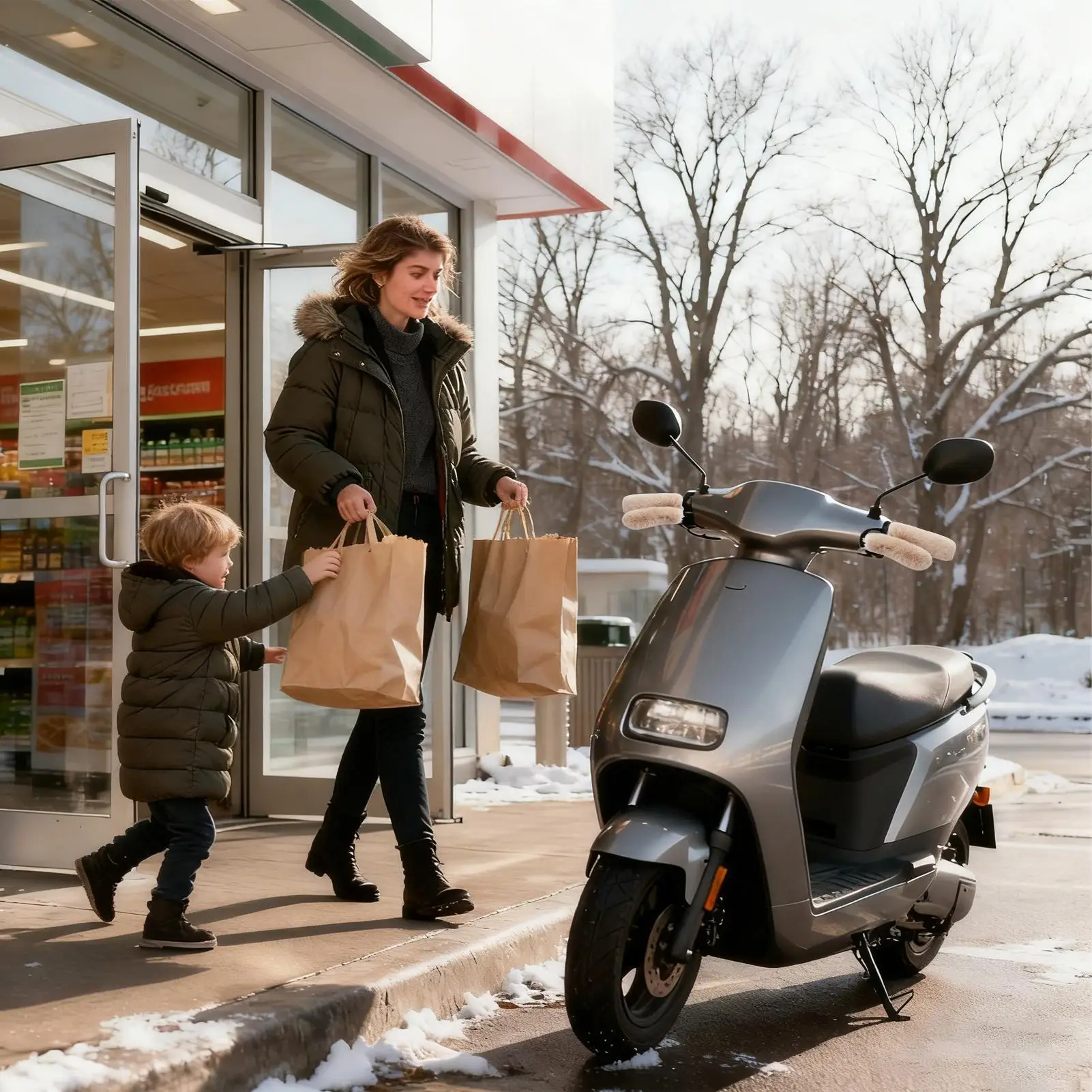 

Motorcycle Handle Cover Windproof Plush Guard Handlebar Grip Cover For Motorbike Riding Snowmobile Atv Winter Summer Cycling