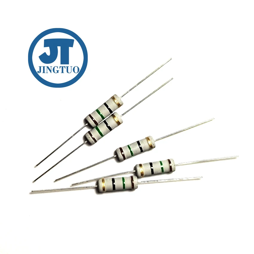 Rezystor z folii tlenkowej 3 Watt Folia węglowa 3W 1.5R 120E 100 150 180 220 240 270 330 360 390 470 510 560 680 750 910K 1M Ohm