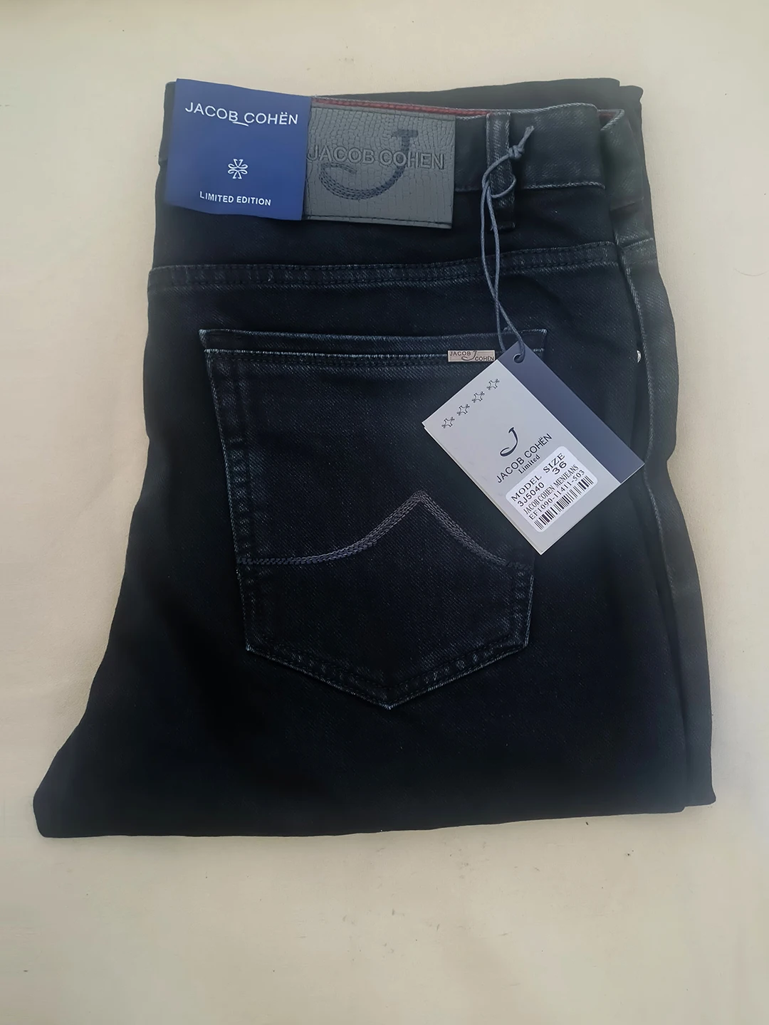 

BLLIYOSS Jeans Thin Cotton Men 2025 FW New Business Embroidery straight-leg Outdoors Pants Old Money High Quality size 30-42