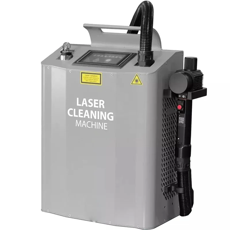 50w 100w 200w 300w Small Portable Handheld Wood Metal Laser Cleaner Fiber Pulse Laser Cleaning Machine Rust Removal Price