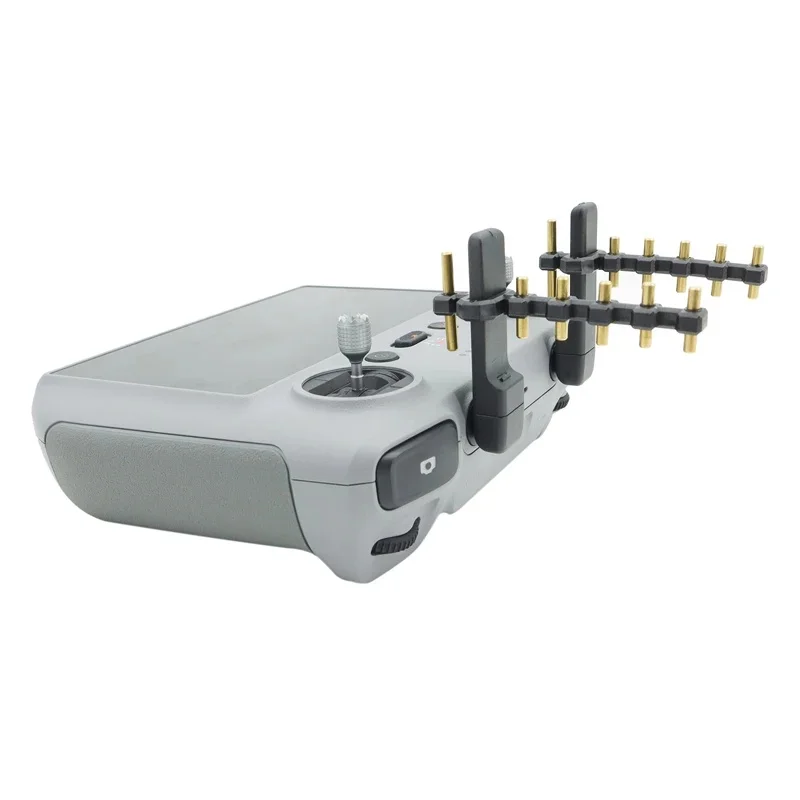 for2pcs 5.8Ghz Yagi Antenna Signal Booster Amplifier for DJI Air 3/RC 2 Drone Remote Controller Signal Extender