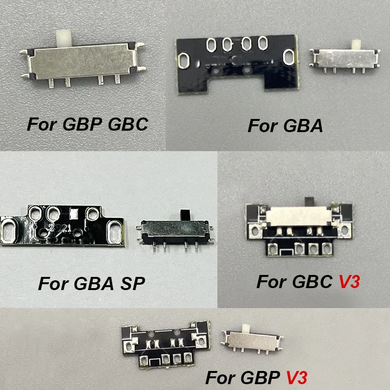 Image of 1 Stück Netzschalter für GBP GBC GBA GBA SP GB Spielkonsole, Ein-/Ausschalter Geeignet für GBC V3 GBP V3 Version