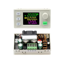 SK120X CNC Lift-off DC Adjustable Voltage Regulator Constant Voltage Current Solar Charging Module MPPT Support Key Indicator