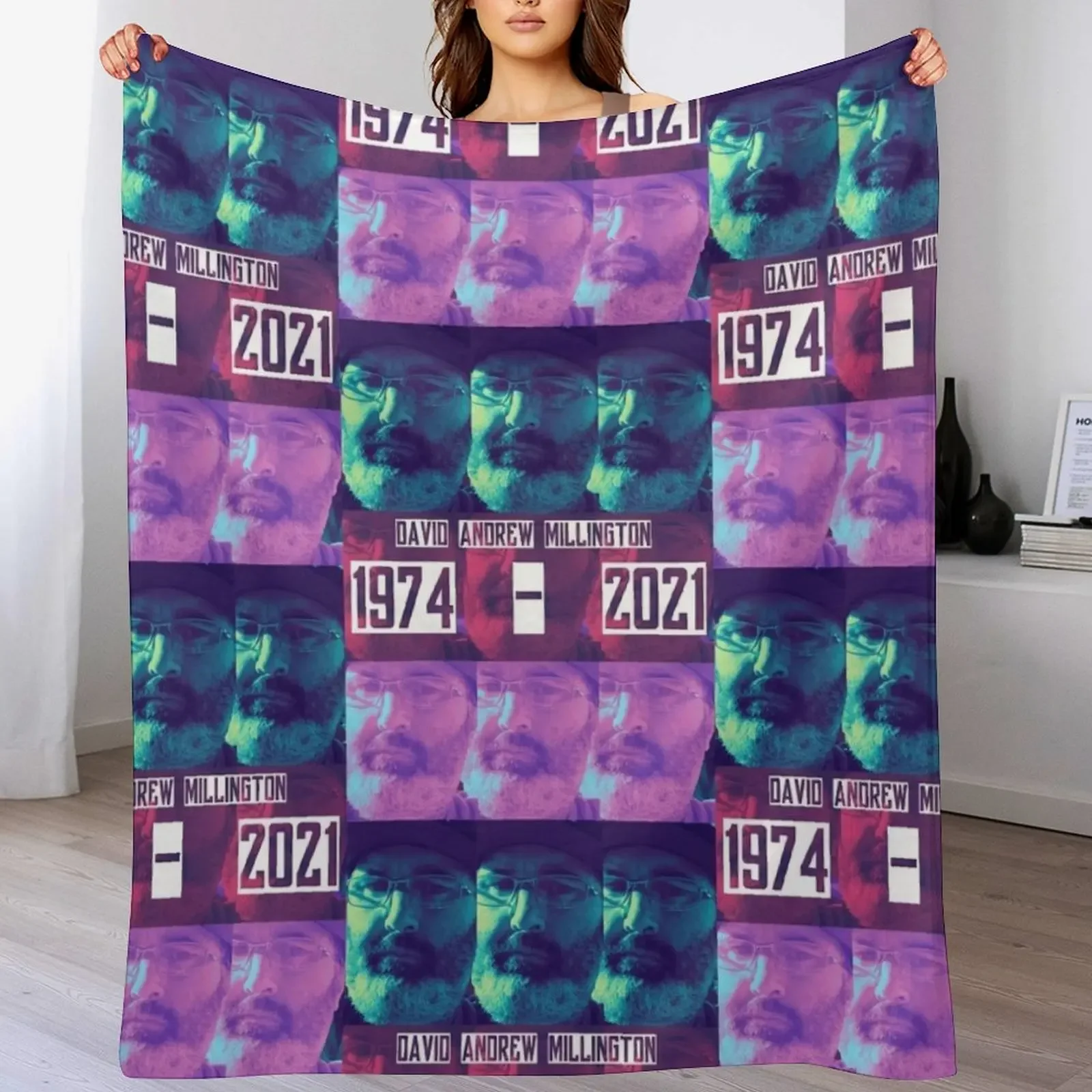 

Uncle Dave Throw Blanket christmas gifts Flannel Soft cosplay anime Blankets