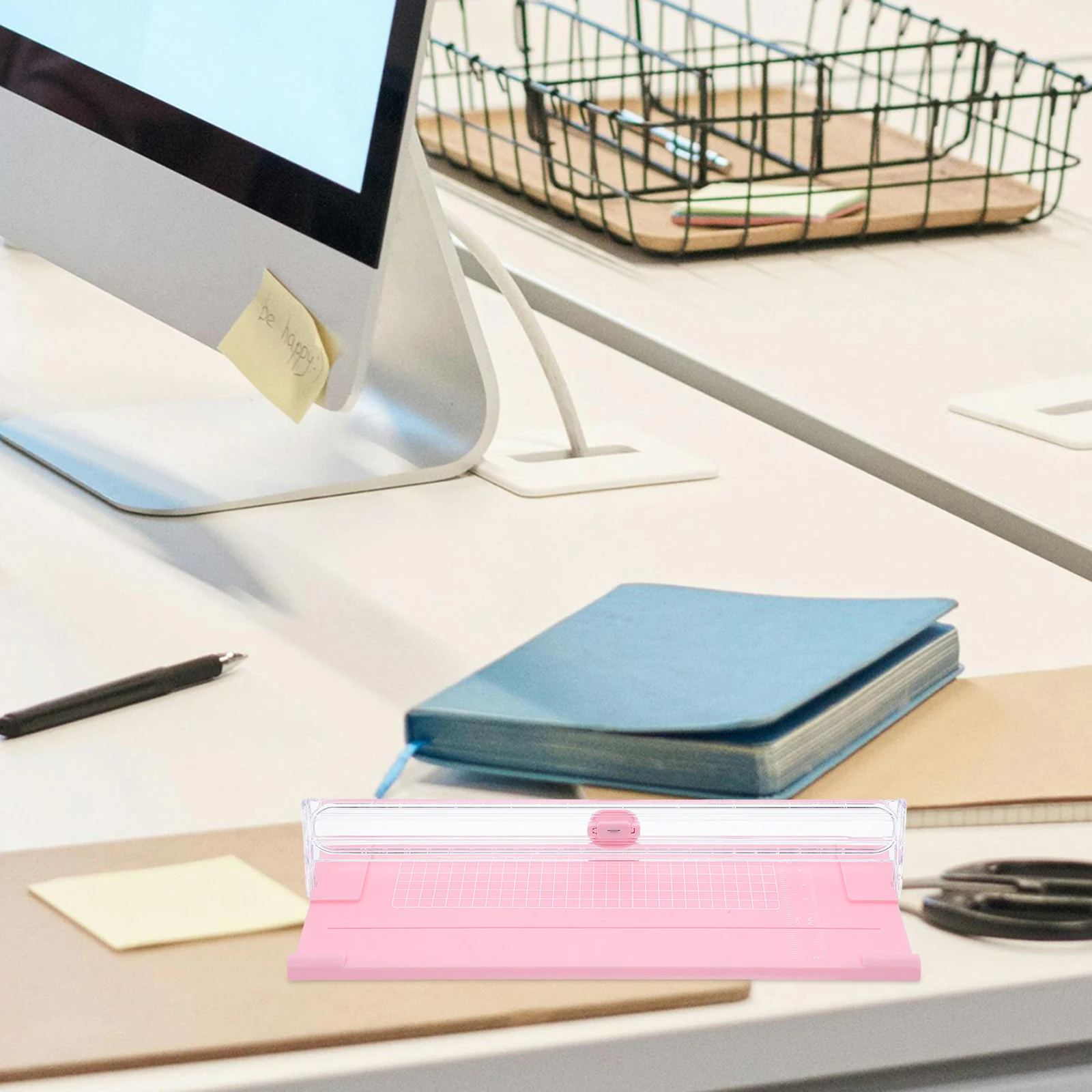 

A4 Paper Small Portable Cutting Portable Paper Trimmer Tool for Scrapbooking Office Use Picture Edge Manual