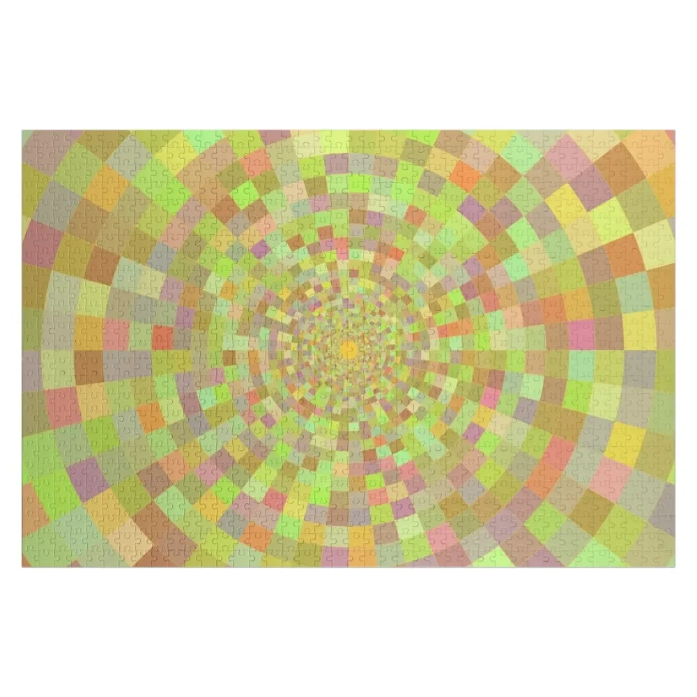 

Пазл-головоломка Tessera, желто-зеленый, на заказ, подарок для малышей, персонализированный подарок для детей, индивидуальные игрушки для детей, пазл