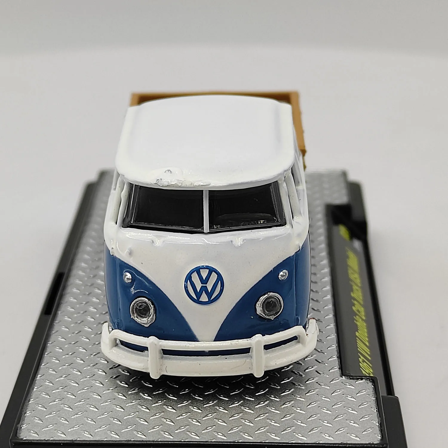ダイキャスト M2 1/64 スケール 1961 VW トラック合金車モデルグッズおもちゃギフトお土産ディスプレイ飾り